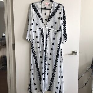 Re named sheer printed dress
